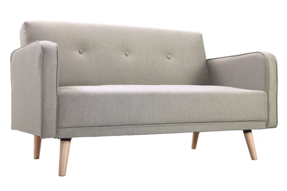 Miliboo Sofá De Diseño-Sofá escandinavo 2 plazas natural ULLA