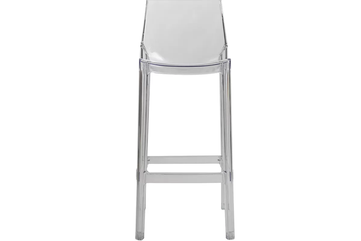 Miliboo Taburetes De Bar | Silla De Jardín-Taburete de bar diseño transparente lote de 2 YLAK