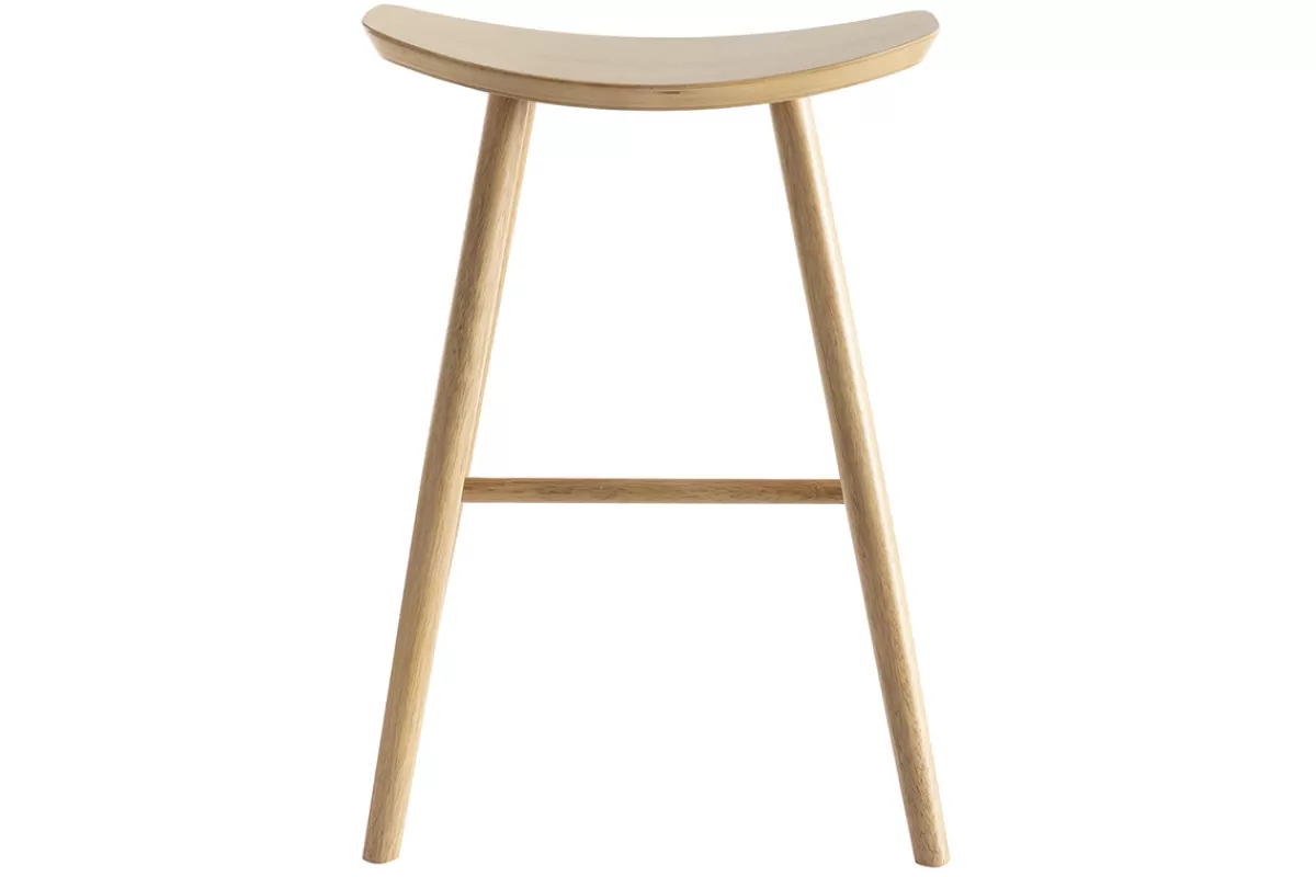 Miliboo Taburetes De Bar-Taburete de bar madera clara 65 cm DEMORY