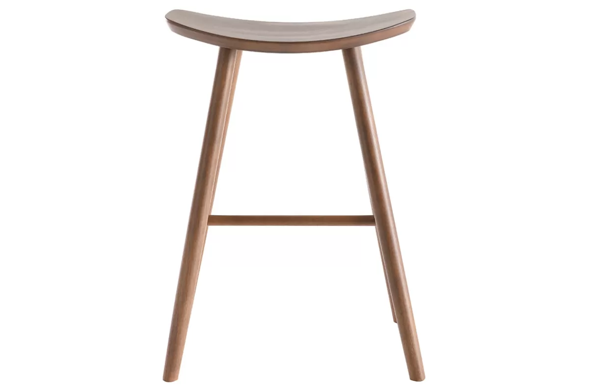 Miliboo Taburetes De Bar-Taburete de bar nogal 65 cm DEMORY