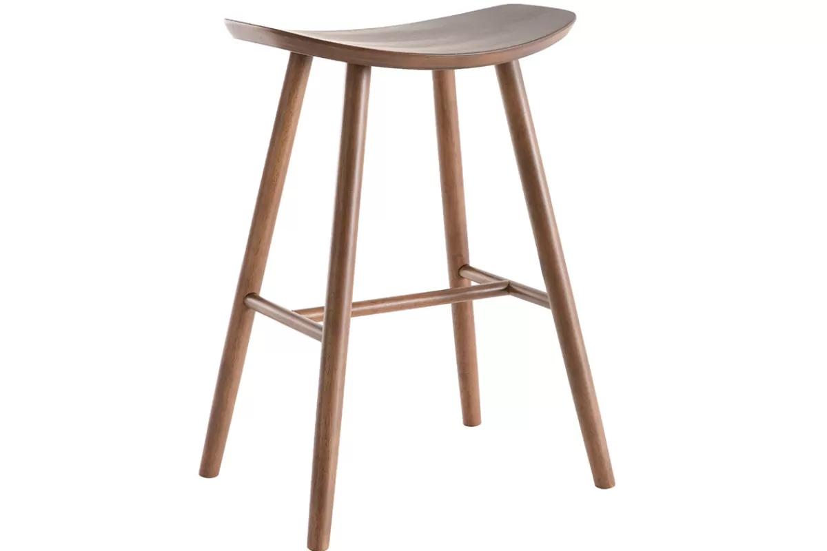 Miliboo Taburetes De Bar-Taburete de bar nogal 65 cm DEMORY