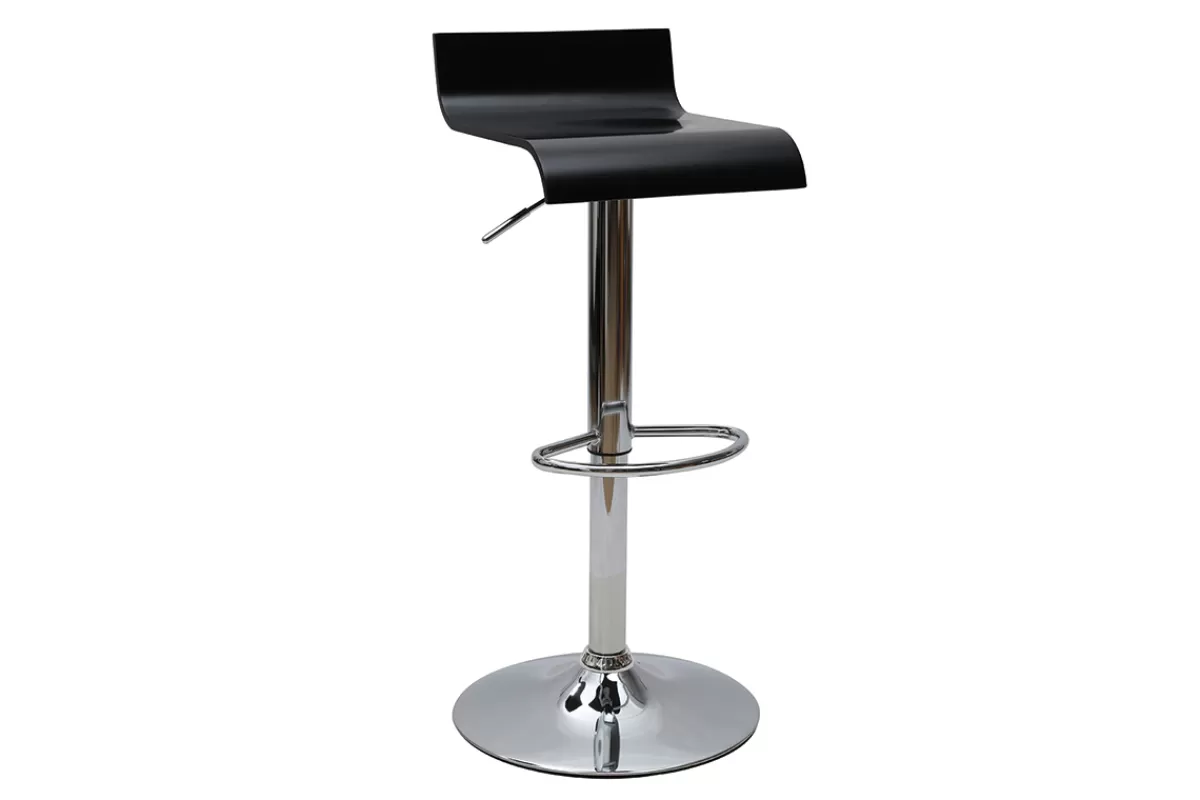 Miliboo Taburetes De Bar-Taburete de bar SURF color negro
