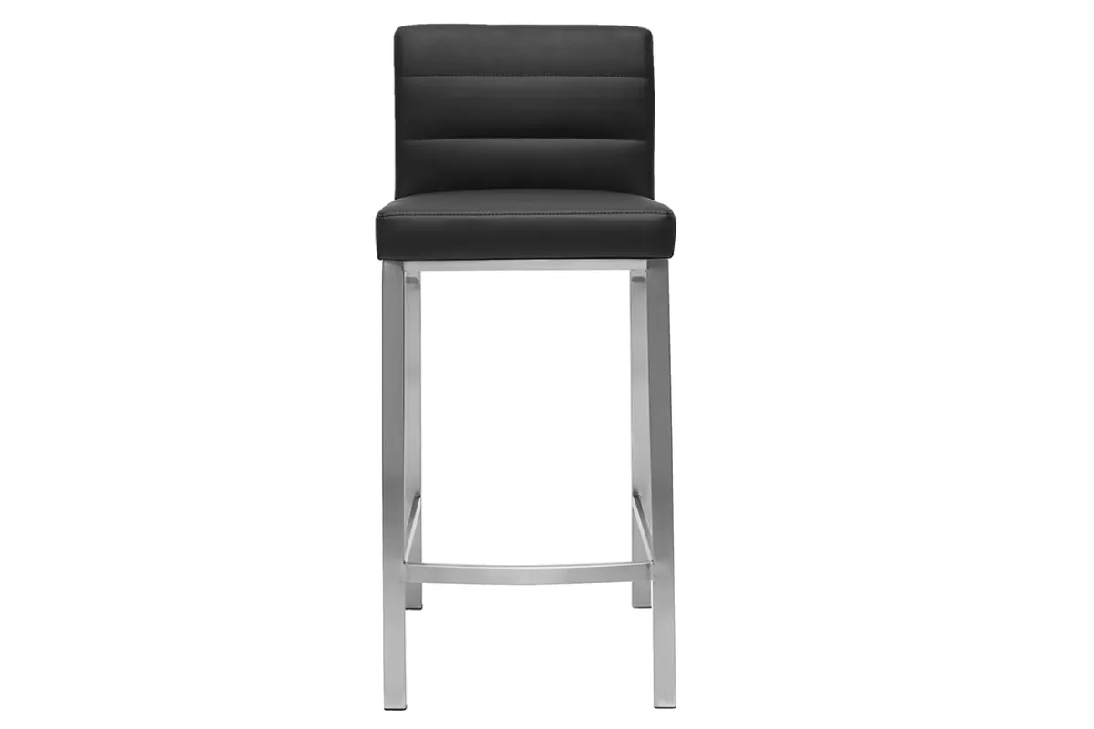 Miliboo Taburetes De Bar-Taburetes de bar modernos negros 66 cm TOMY